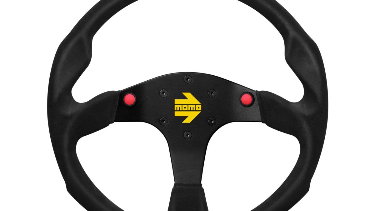 MOMO Mod. 80 EVO Suede 350mm Steering Wheel