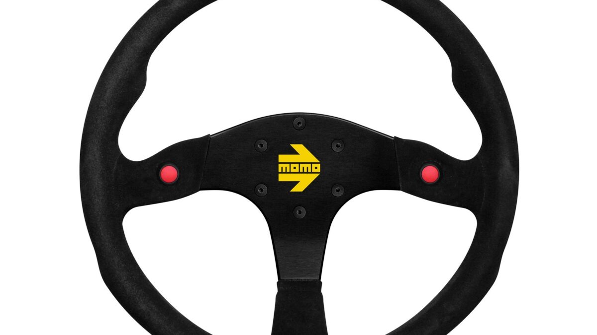 MOMO Mod. 80 Suede 350mm Racing Steering Wheel