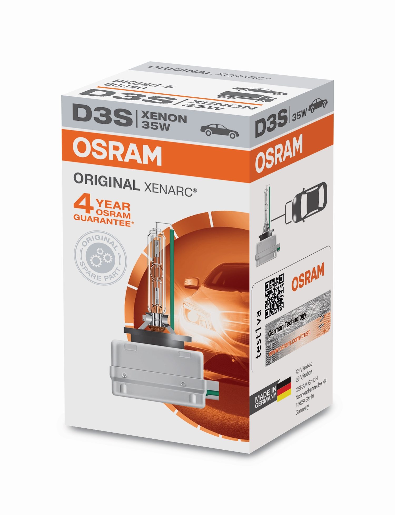 Osram Osram XENARC ORIGINAL D3S HID Xenon-Brenne…