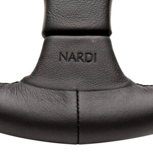 NARDI ND Gara 3/3 Steering Wheel 365mm - Black Leather