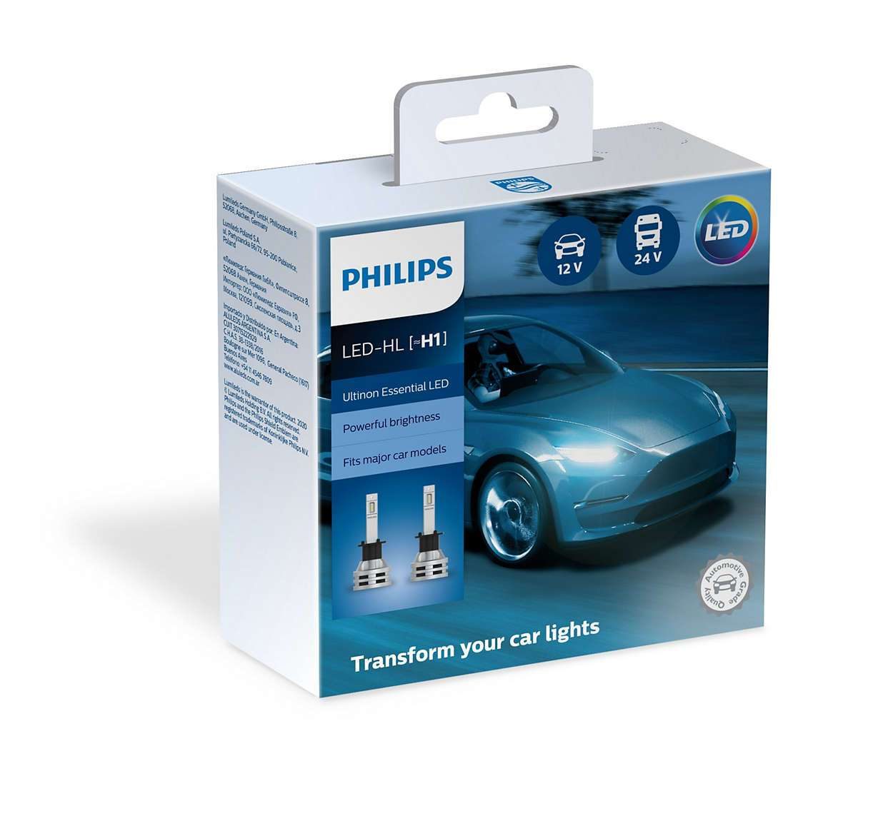 PHILIPS LED, HID and Halogen bulbs Worldwide shipping!