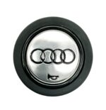 Audi Steering Wheel Horn Push Button 58mm - Round Lip