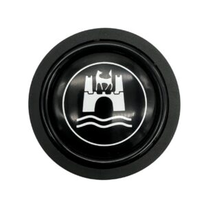 Wolfsburg Steering Wheel Horn Push Button 55mm - Flat Lip