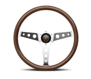 MOMO Indy ANNIVERSARIO Steering Wheel 350mm - Wood Polished Spokes