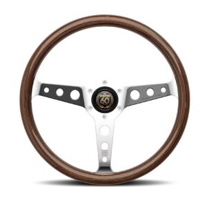 MOMO Indy ANNIVERSARIO Steering Wheel 350mm - Wood Polished Spokes