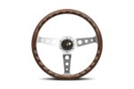 MOMO Indy ANNIVERSARIO Steering Wheel 350mm - Wood Polished Spokes