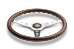 MOMO Indy ANNIVERSARIO Steering Wheel 350mm - Wood Polished Spokes