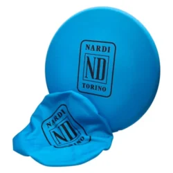 NARDI ND Blue Fabric Steering Wheel Cover Small - 350mm - 390mm / Blue