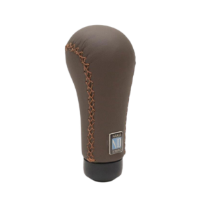 Nardi Prestige Line Shift Knob - Brown Leather