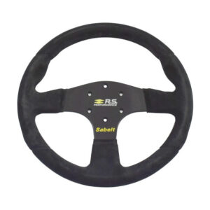 Sabelt Renault R.S. Performance Cup Steering Wheel 330mm - Black Suede / Black Spokes